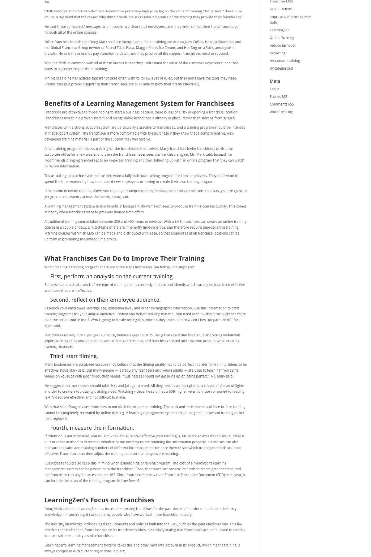 Employee training and e-learning — page 1, part 2 of 3