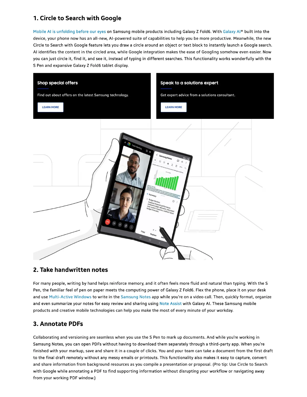 Mobile productivity in practice — page 2, part 1