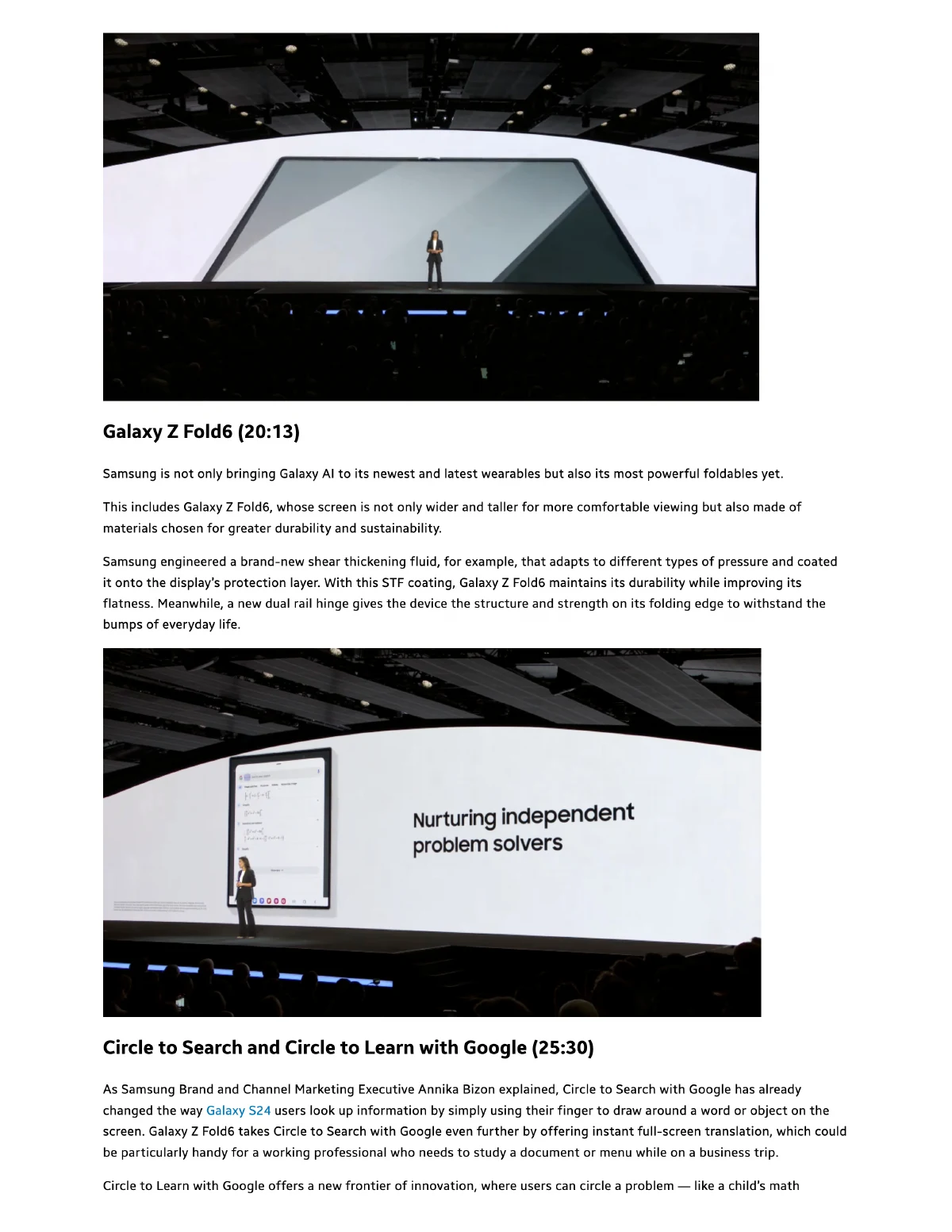 Galaxy Unpacked Summer 2024 — page 4, part 1