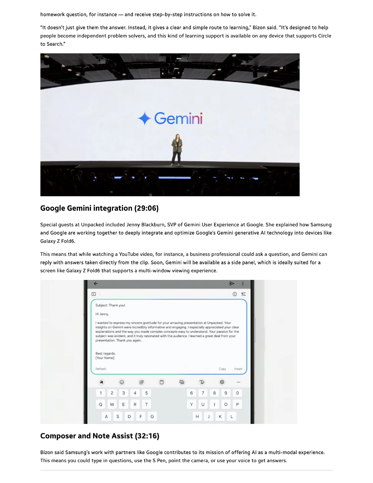Galaxy Unpacked Summer 2024 — page 5, part 1