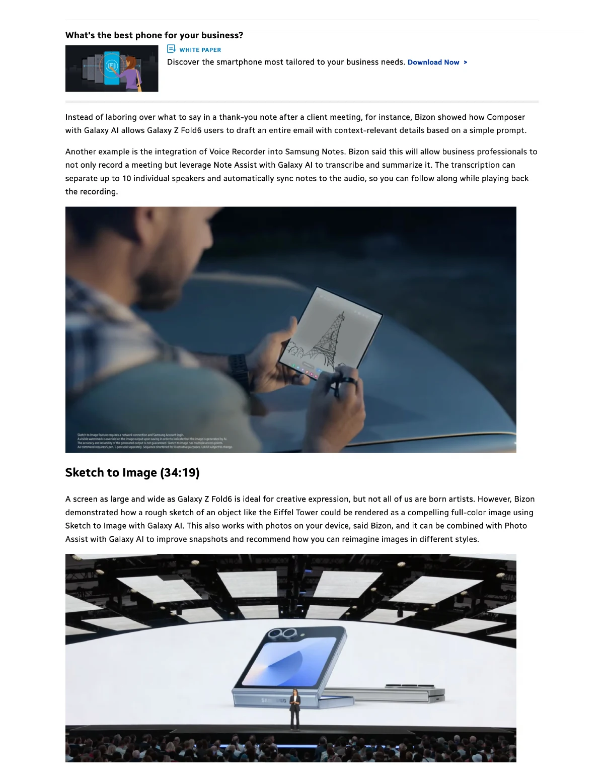 Galaxy Unpacked Summer 2024 — page 6, part 1