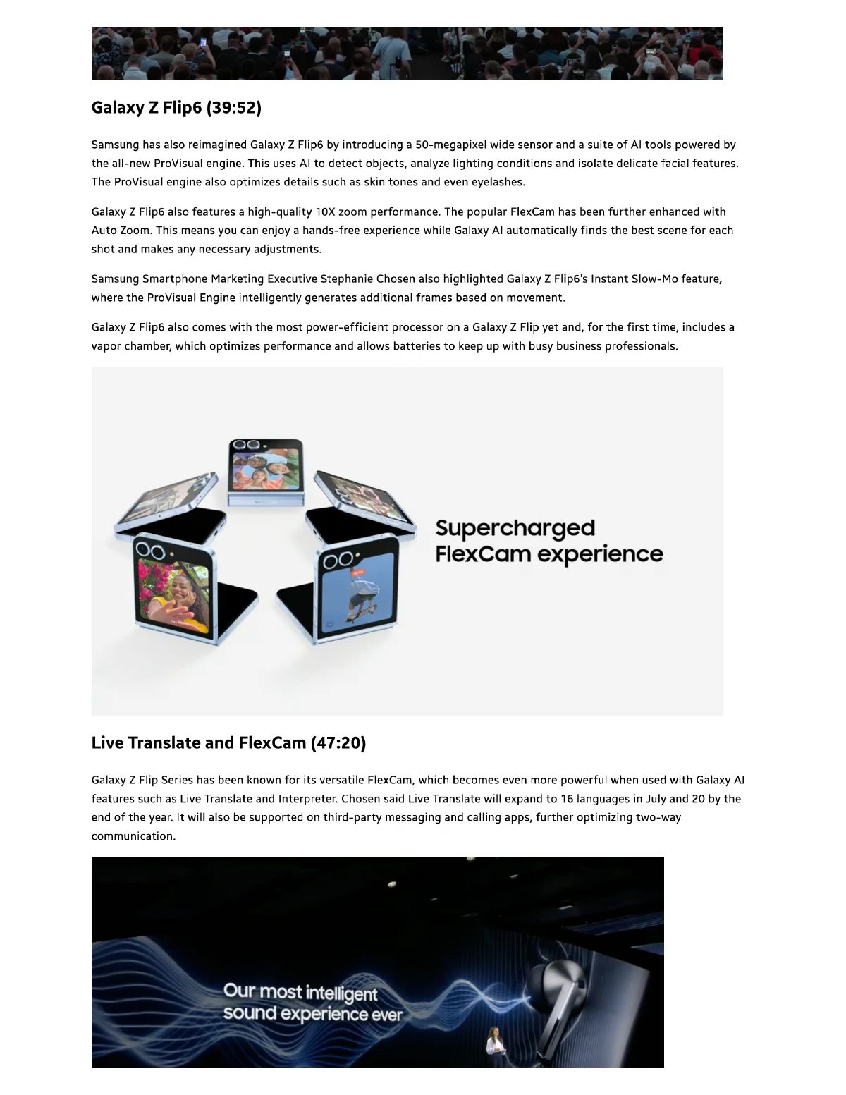 Galaxy Unpacked Summer 2024 — page 7, part 1