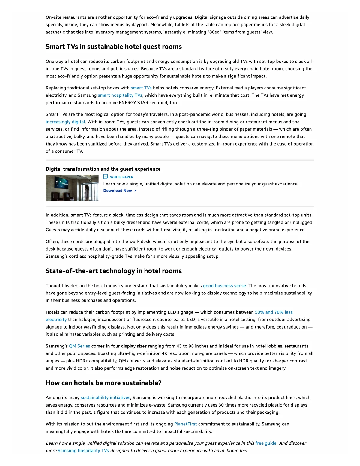 How hotels can leverage sustainable technology — page 2