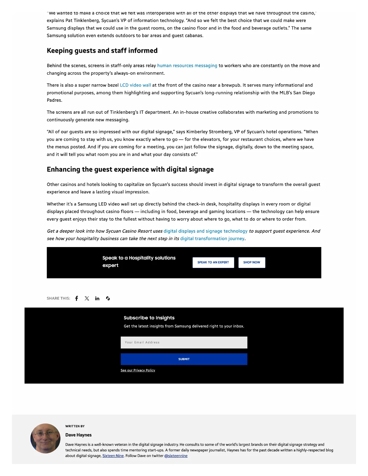 Screens on screens: Sycuan Casino Resort’s digital signage experience — page 2